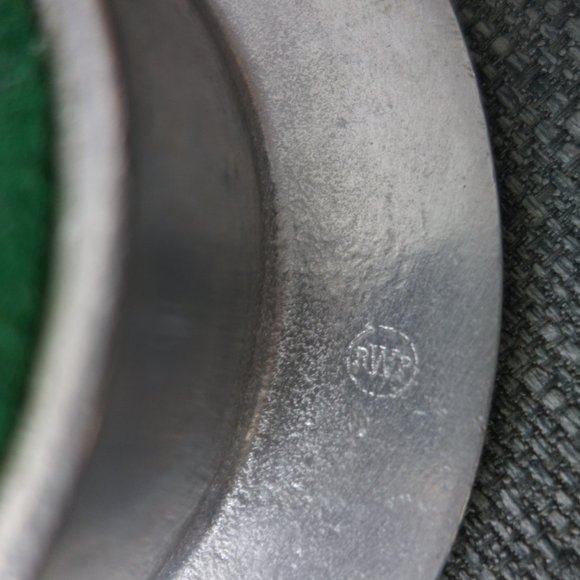 Wilton Columbia PA Pewter Plate -Un Diner Sans Vin Est Comme Un Jour Sans Soleil - Picture 9 of 9